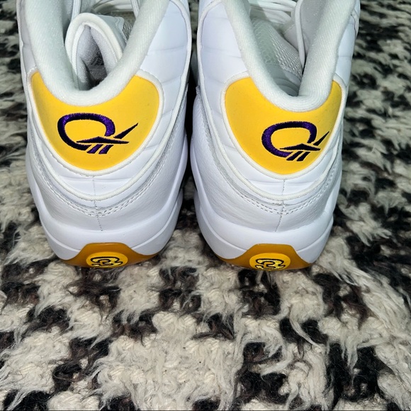 COPY - Reebok Question Mid "Yellow Toe" - Picture 5 of 8